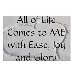 All of Life Come to Me with Ease Joy And Glory 2 Belt Pouch Bag (Large) from ArtsNow.com Loop