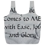 All of Life Come to Me with Ease Joy And Glory 2 Full Print Recycle Bag (XXXL)