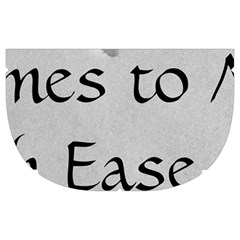 All of Life Come to Me with Ease Joy And Glory 2 Make Up Case (Medium) from ArtsNow.com Side Right