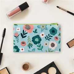 Flower Cosmetic Bag (Small) from ArtsNow.com Back