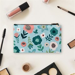 Flower Cosmetic Bag (Small) from ArtsNow.com Back