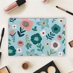 Flower Cosmetic Bag (Large) from ArtsNow.com Front