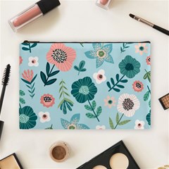 Flower Cosmetic Bag (Large) from ArtsNow.com Front