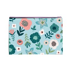 Flower Cosmetic Bag (Large) from ArtsNow.com Back
