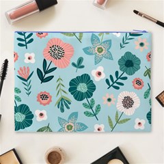 Flower Cosmetic Bag (XL) from ArtsNow.com Back