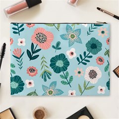 Flower Cosmetic Bag (XL) from ArtsNow.com Back