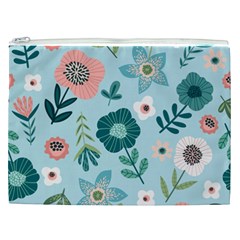 Flower Cosmetic Bag (XXL) from ArtsNow.com Front