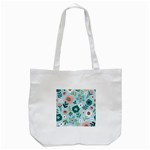 Flower Tote Bag (White)