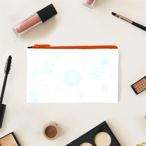 Flower Cosmetic Bag (XS) from ArtsNow.com Front