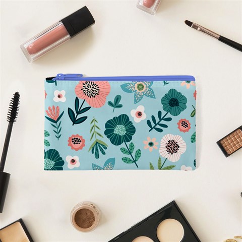 Flower Cosmetic Bag (XS) from ArtsNow.com Front