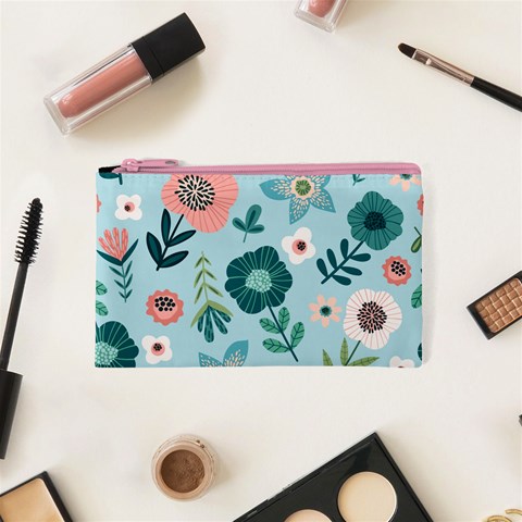 Flower Cosmetic Bag (XS) from ArtsNow.com Front