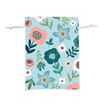 Flower Lightweight Drawstring Pouch (S)