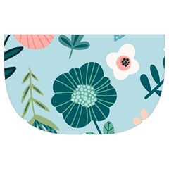 Flower Make Up Case (Medium) from ArtsNow.com Side Right