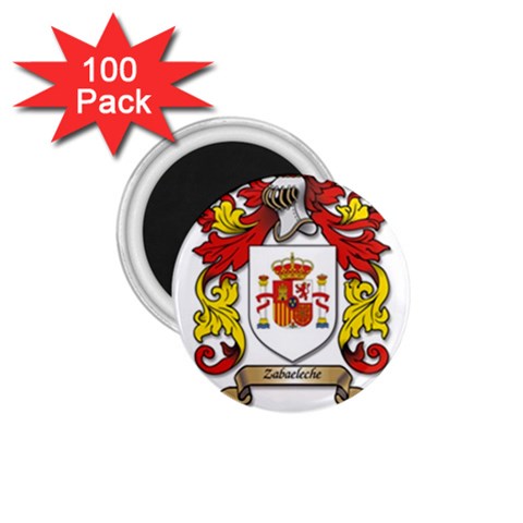 Zabaeleche Coat of Arm 1.75  Magnets (100 pack)  from ArtsNow.com Front