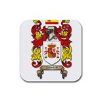 Zabaeleche Coat of Arm Rubber Coaster (Square)