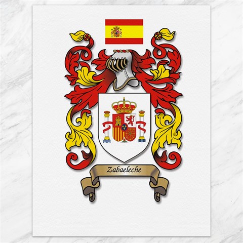 Zabaeleche Coat of Arm Canvas 18  x 24  from ArtsNow.com 17.8 x23.08  Canvas - 1