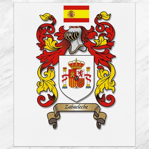Zabaeleche Coat of Arm Canvas 20  x 24  from ArtsNow.com 19.57 x23.15  Canvas - 1