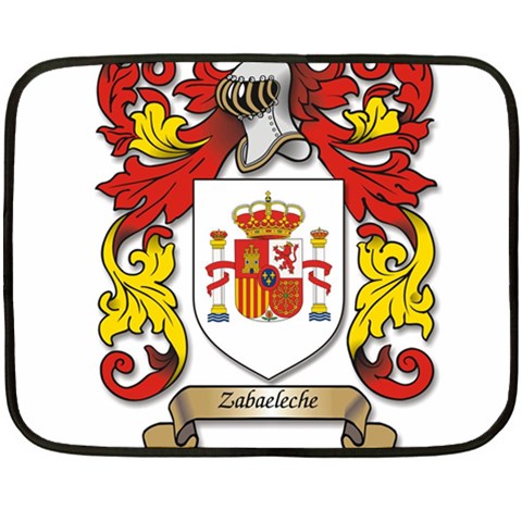 Zabaeleche Coat of Arm Fleece Blanket (Mini) from ArtsNow.com 35 x27  Blanket
