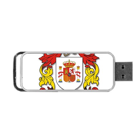 Zabaeleche Coat of Arm Portable USB Flash (Two Sides) from ArtsNow.com Back