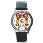 Zabaeleche Coat of Arm Round Metal Watch