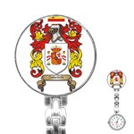Zabaeleche Coat of Arm Stainless Steel Nurses Watch