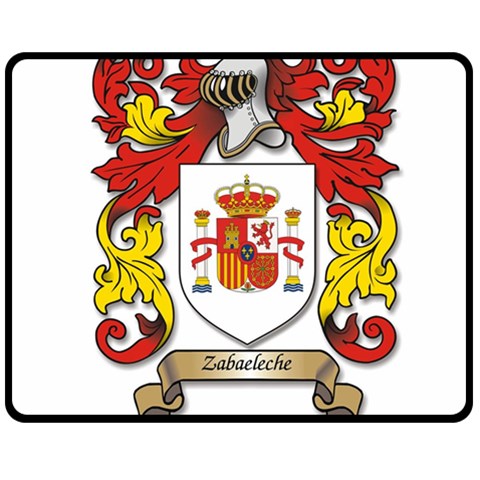 Zabaeleche Coat of Arm Double Sided Fleece Blanket (Medium)  from ArtsNow.com 58.8 x47.4  Blanket Front