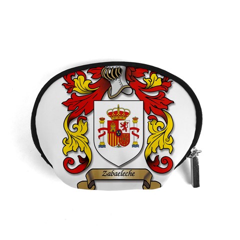 Zabaeleche Coat of Arm Accessory Pouch (Small) from ArtsNow.com Front