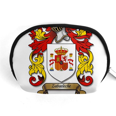 Zabaeleche Coat of Arm Accessory Pouch (Medium) from ArtsNow.com Front