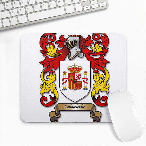 Zabaeleche Coat of Arm Large Mousepads from ArtsNow.com Front