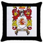 Zabaeleche Coat of Arm Throw Pillow Case (Black)