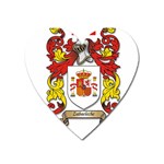 Zabaeleche Coat of Arm Heart Magnet