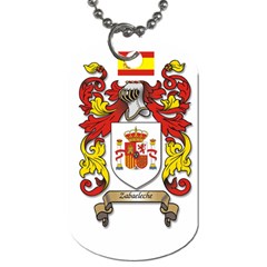 Zabaeleche Coat of Arm Dog Tag (Two Sides) from ArtsNow.com Back