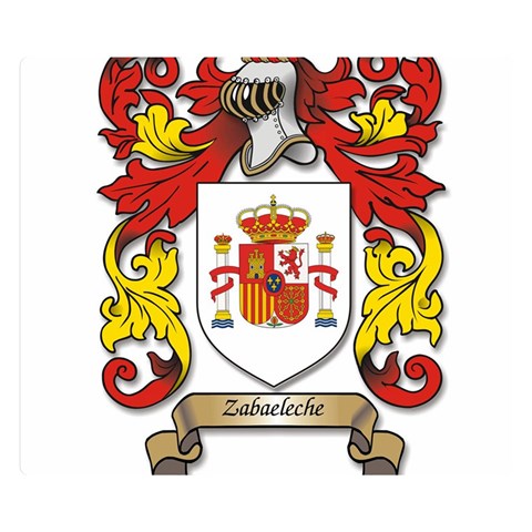 Zabaeleche Coat of Arm Double Sided Flano Blanket (Small)  from ArtsNow.com 50 x40  Blanket Front