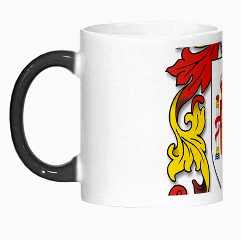 Zabaeleche Coat of Arm Morph Mugs from ArtsNow.com Left