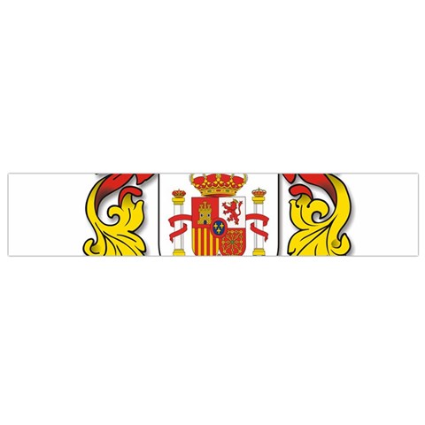 Zabaeleche Coat of Arm Small Flano Scarf from ArtsNow.com Front