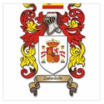 Zabaeleche Coat of Arm Large Satin Scarf (Square)