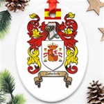 Zabaeleche Coat of Arm Oval Ornament (Two Sides)