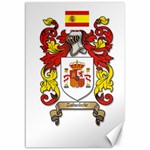 Zabaeleche Coat of Arm Canvas 12  x 18 