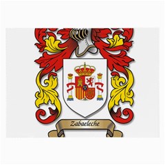 Zabaeleche Coat of Arm Large Glasses Cloth (2 Sides) from ArtsNow.com Back