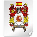 Zabaeleche Coat of Arm Canvas 11  x 14 