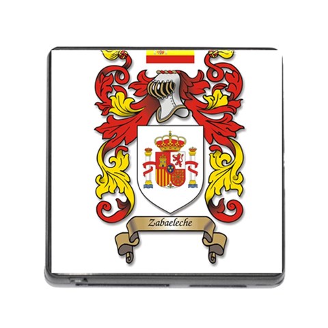 Zabaeleche Coat of Arm Memory Card Reader (Square 5 Slot) from ArtsNow.com Front