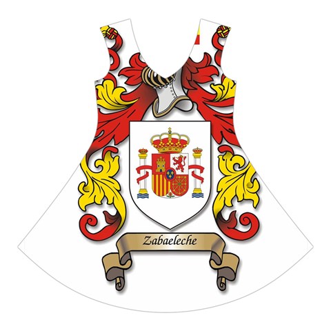 Zabaeleche Coat of Arm Short Sleeve V Front