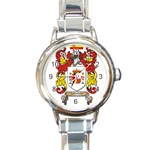 Zabaeleche Coat of Arm Round Italian Charm Watch
