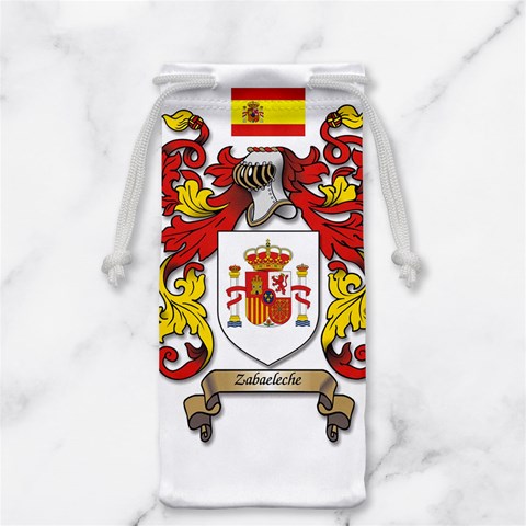 Zabaeleche Coat of Arm Jewelry Bag from ArtsNow.com Front