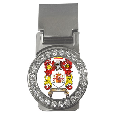 Zabaeleche Coat of Arm Money Clips (CZ)  from ArtsNow.com Front