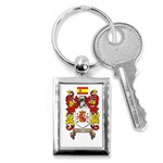Zabaeleche Coat of Arm Key Chain (Rectangle)