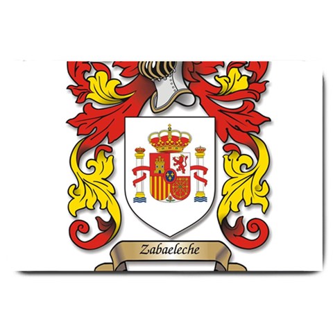 Zabaeleche Coat of Arm Large Doormat  from ArtsNow.com 30 x20  Door Mat