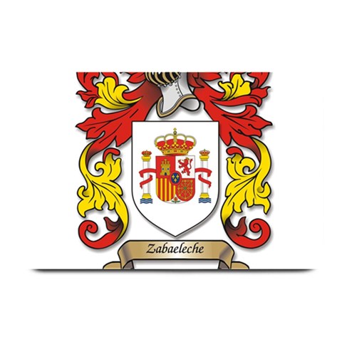 Zabaeleche Coat of Arm Plate Mats from ArtsNow.com 18 x12  Plate Mat