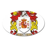 Zabaeleche Coat of Arm Oval Magnet
