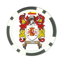 Zabaeleche Coat of Arm Poker Chip Card Guard from ArtsNow.com Back